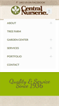 Mobile Screenshot of centralnurseries.com
